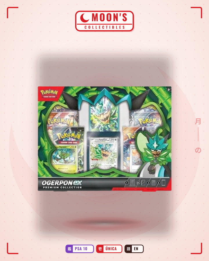 Premium Collection Box · Ogerpon ex #001 · PSA 10