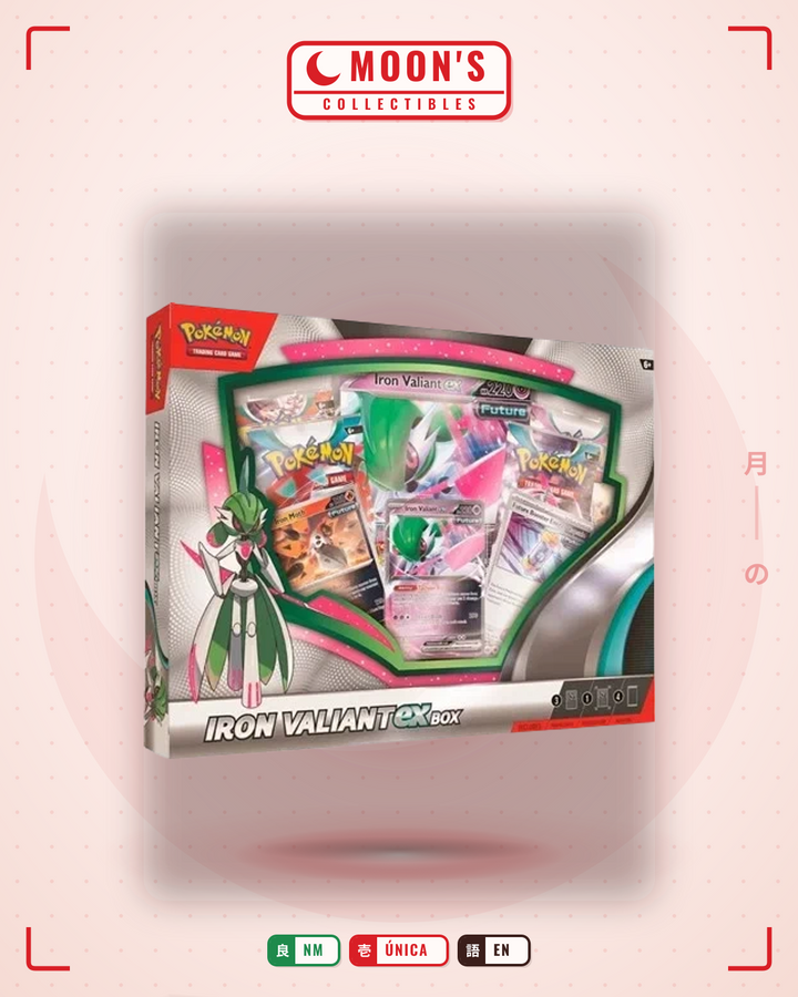 Iron Valiant ex Box · Scarlet & Violet #001 · NM
