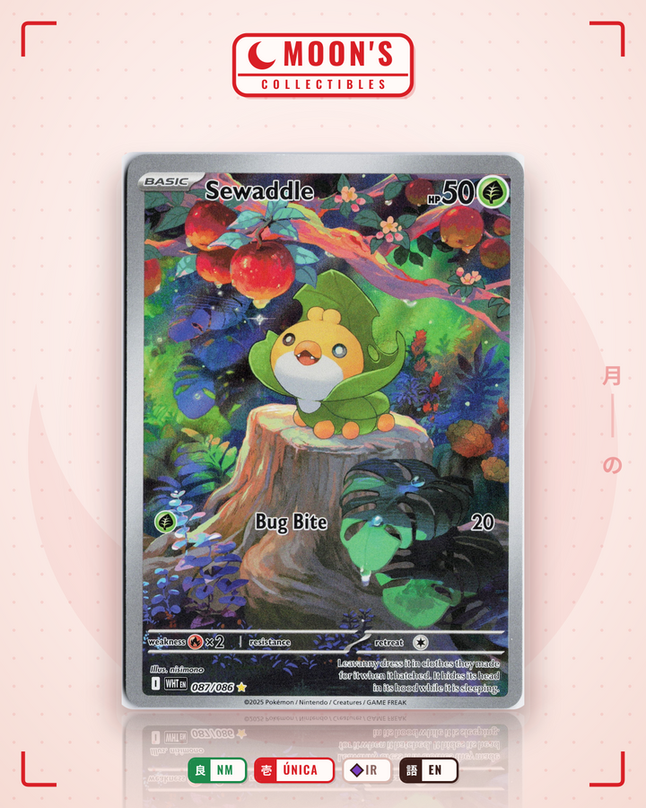 Sewaddle · White Flare #087/086 · NM