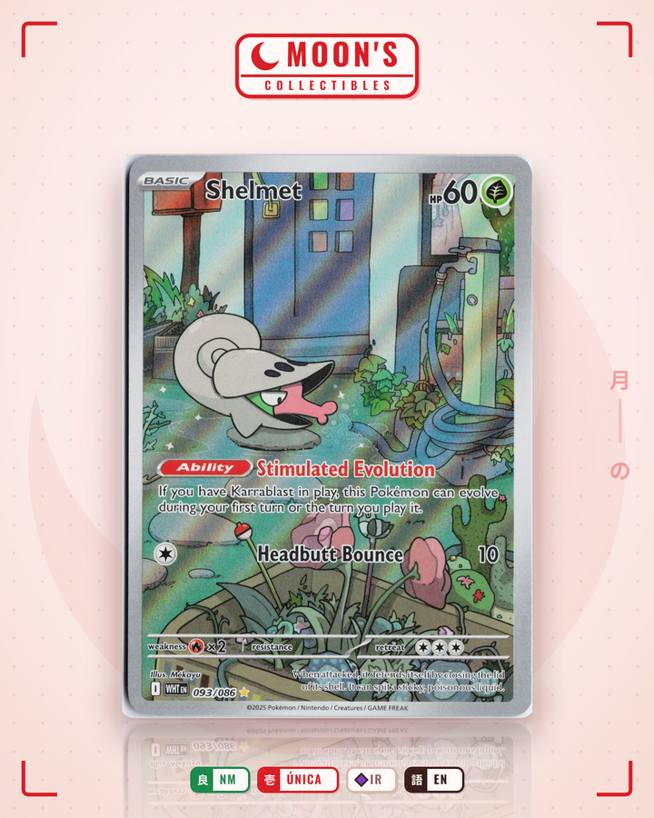 Shelmet · White Flare #093/086 · NM