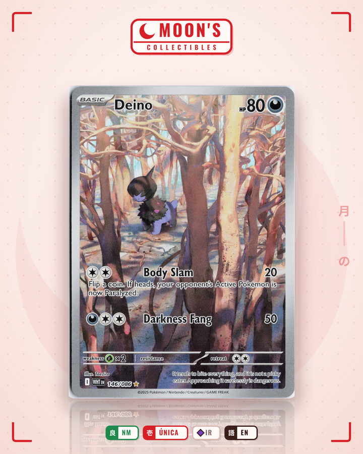 Deino · White Flare #146/086 · NM