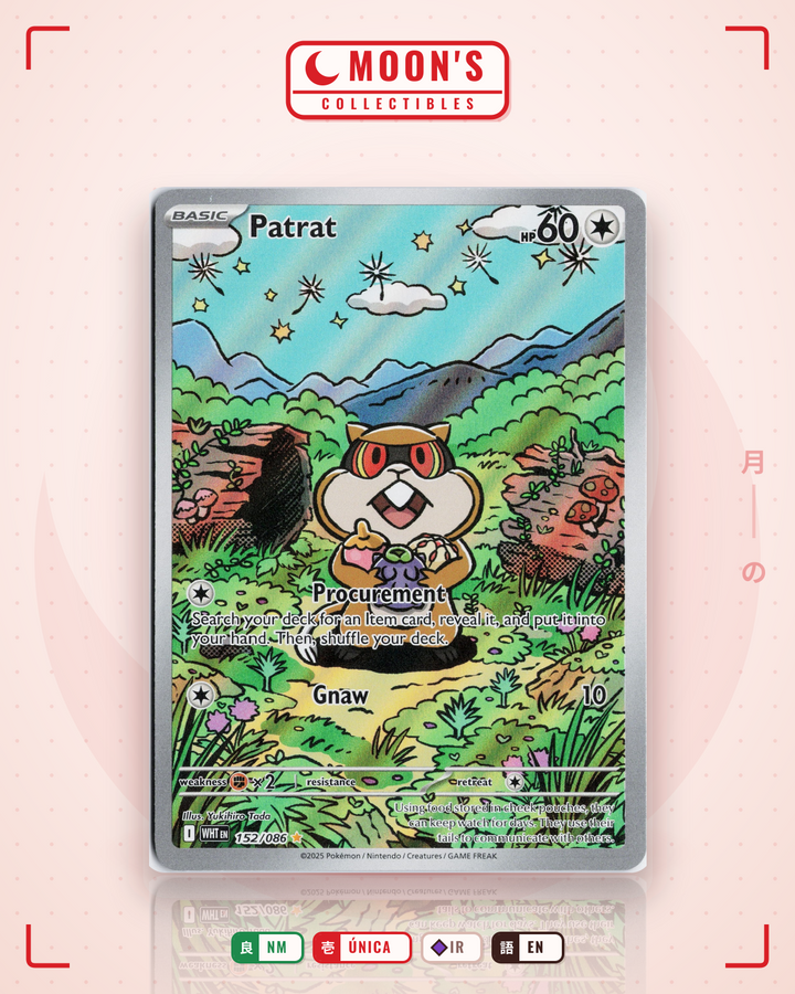 Patrat · White Flare #152/086 · NM