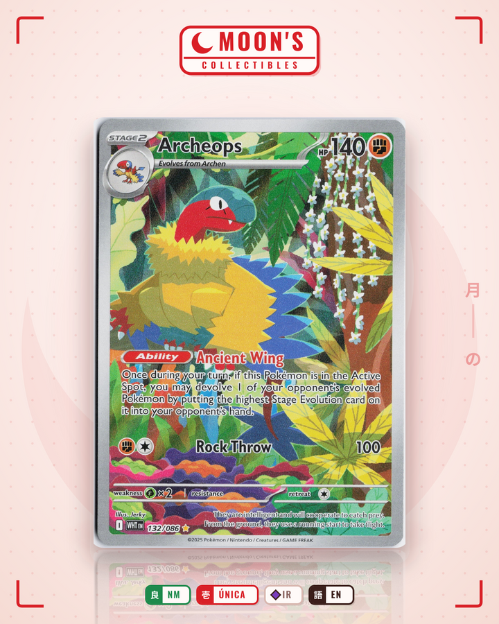 Archeops · White Flare #132/086 · NM