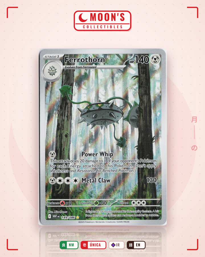 Ferrothorn · White Flare #149/086 · NM