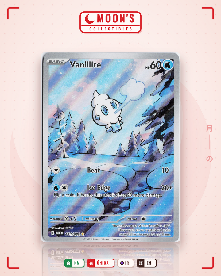 Vanillite · White Flare #111/086 · NM