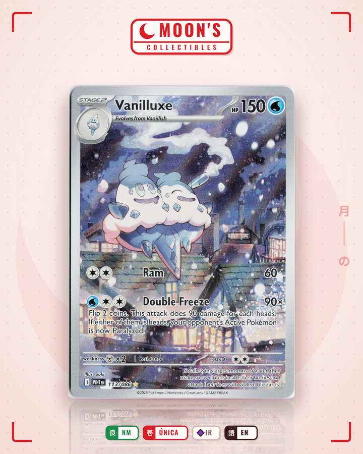 Vanilluxe · White Flare #113/086 · NM