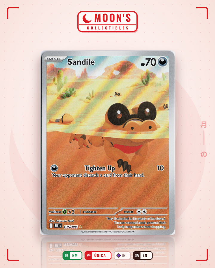 Sandile · Black Bolt #135/086 · NM