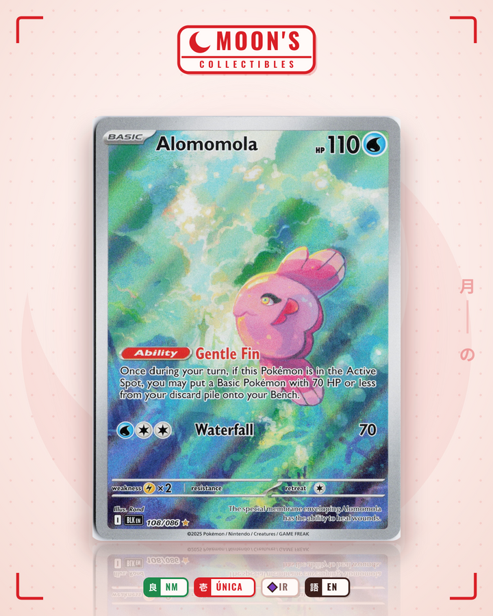Alomomola · Black Bolt #108/086 · NM