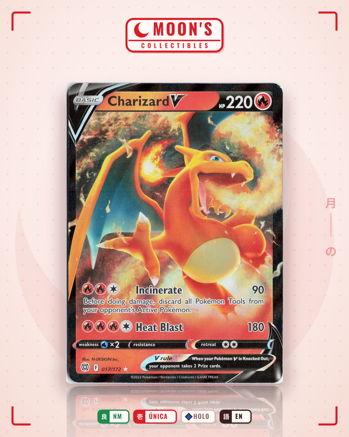 Charizard V · Brilliant Stars #017/172 · NM