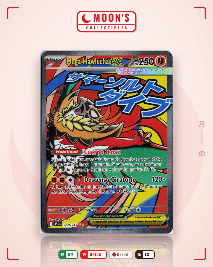 Mega Hawlucha ex · Ascended Heroes #268/217 · NM