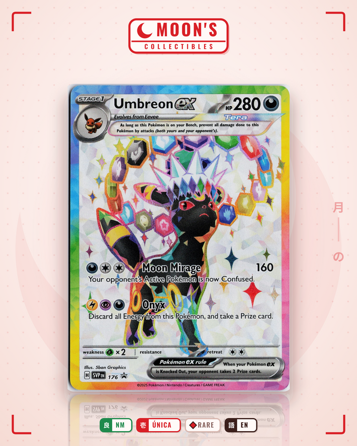 Umbreon ex · Scarlet & Violet Black Star Promos #176 · NM