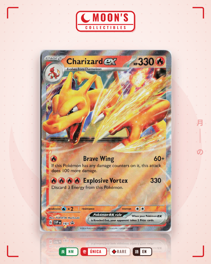 Charizard ex · Scarlet & Violet Black Star Promos #161 · NM