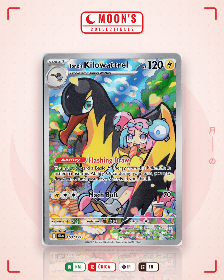 Iono's Kilowattrel · Journey Together #163/159 · NM