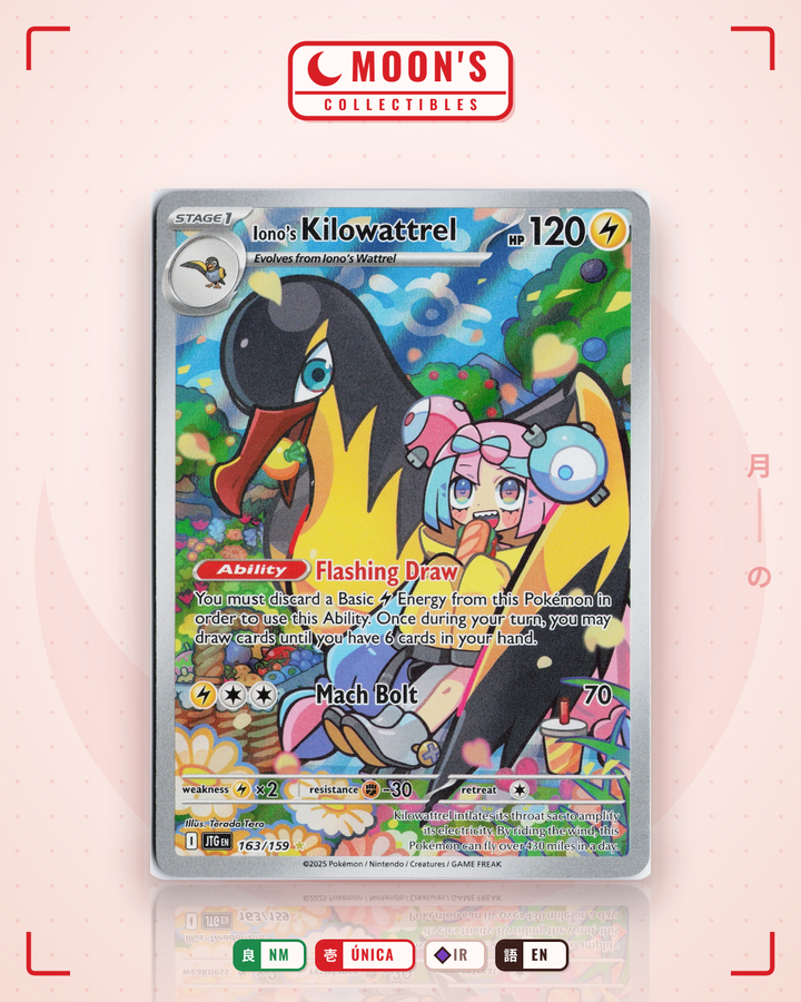 Iono's Kilowattrel · Journey Together #163/159 · NM