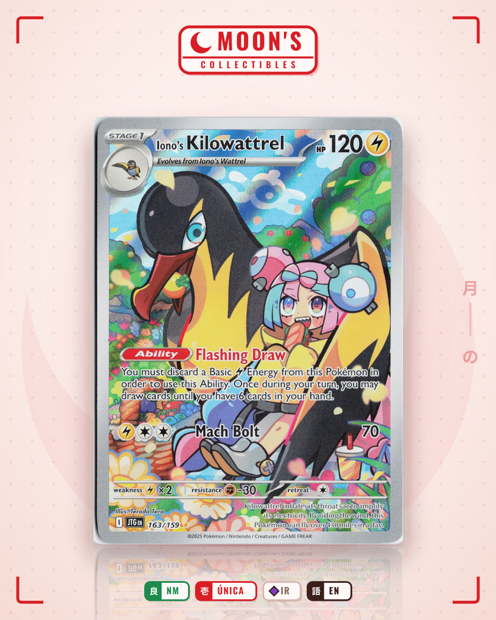 Iono's Kilowattrel · Journey Together #163/159 · NM