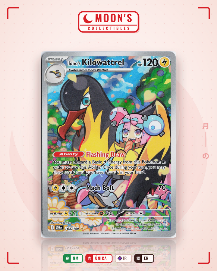Iono's Kilowattrel · Journey Together #163/159 · NM