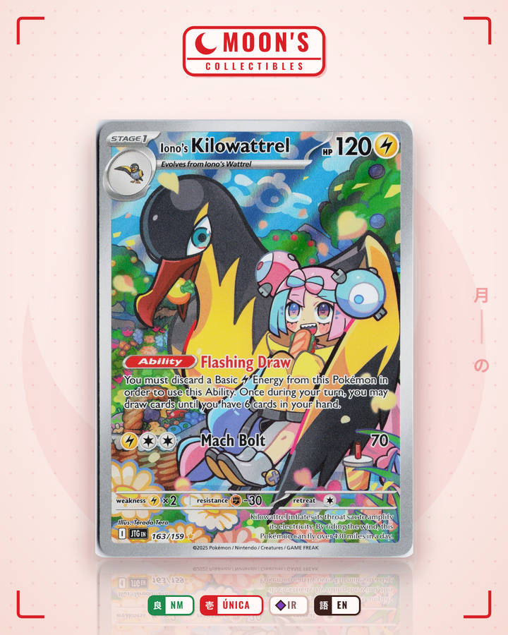 Iono's Kilowattrel · Journey Together #163/159 · NM