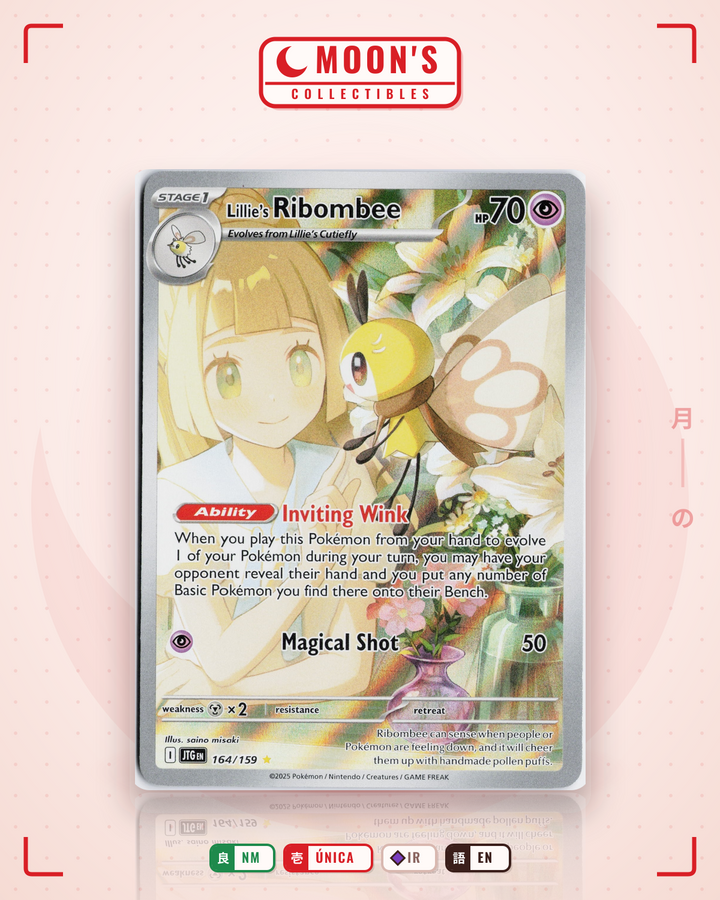 Lillie's Ribombee · Journey Together #164/159 · NM