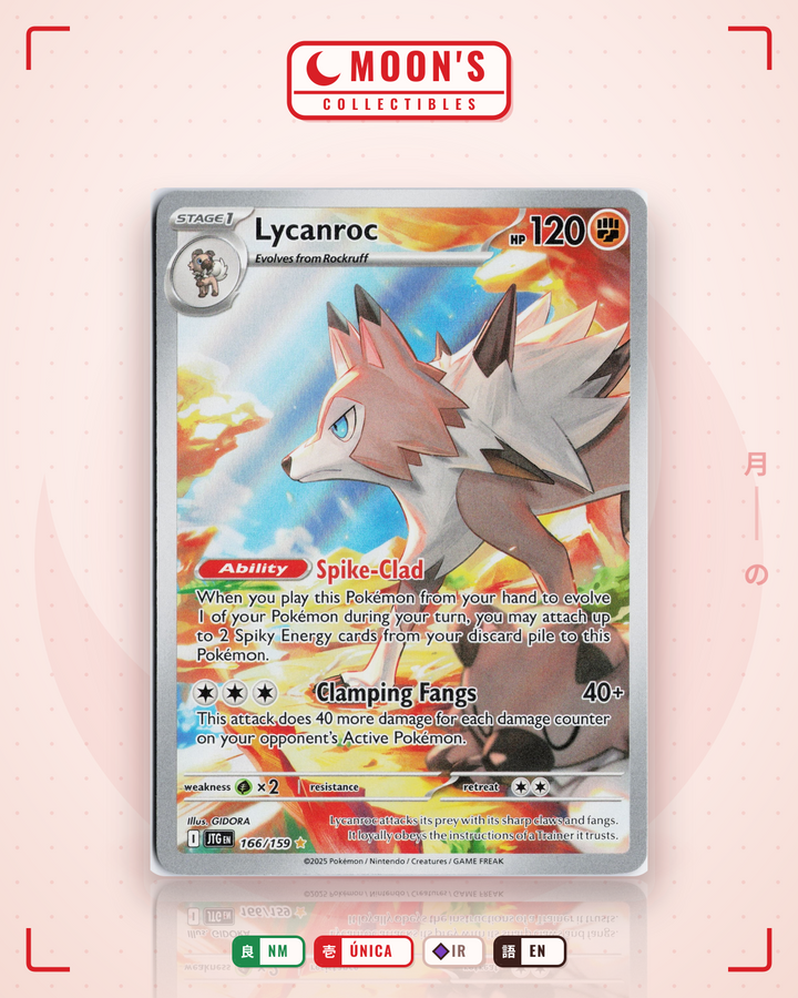 Lycanroc · Journey Together #166/159 · NM