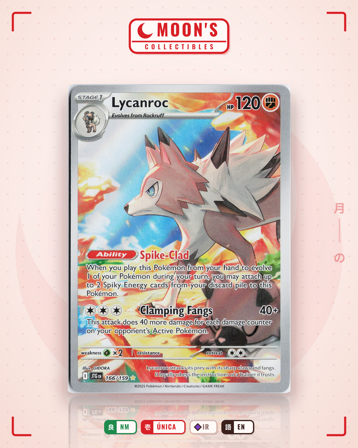 Lycanroc · Journey Together #166/159 · NM