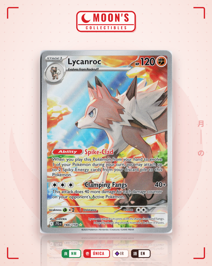 Lycanroc · Journey Together #166/159 · NM