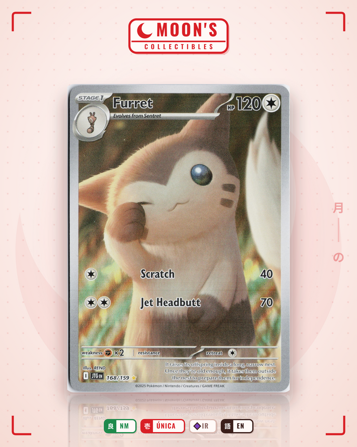 Furret · Journey Together #168/159 · NM