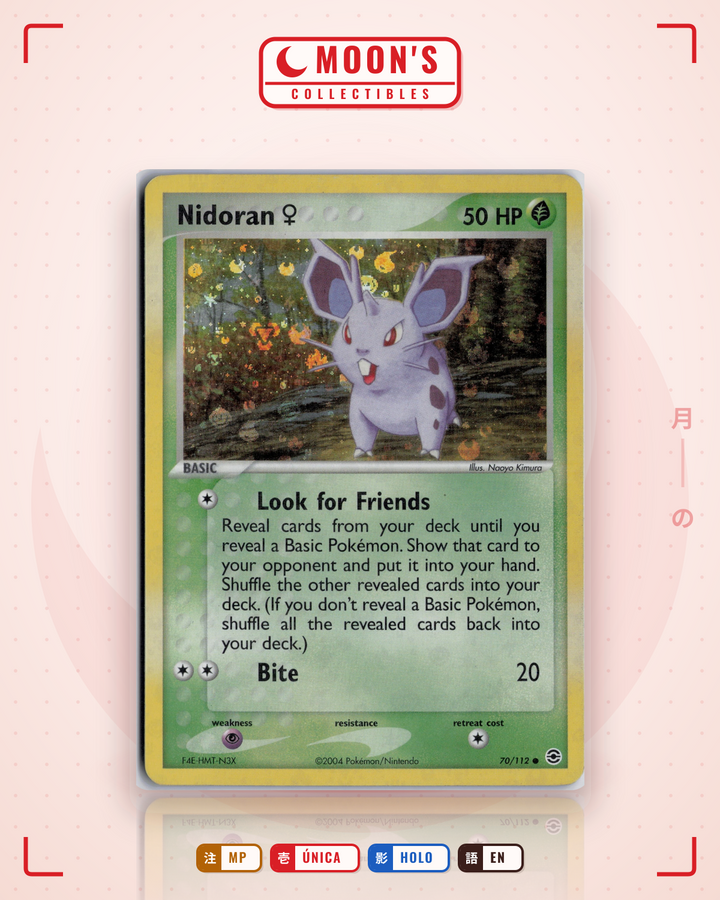 Nidoran ♀ · FireRed & LeafGreen #70/112 · MP