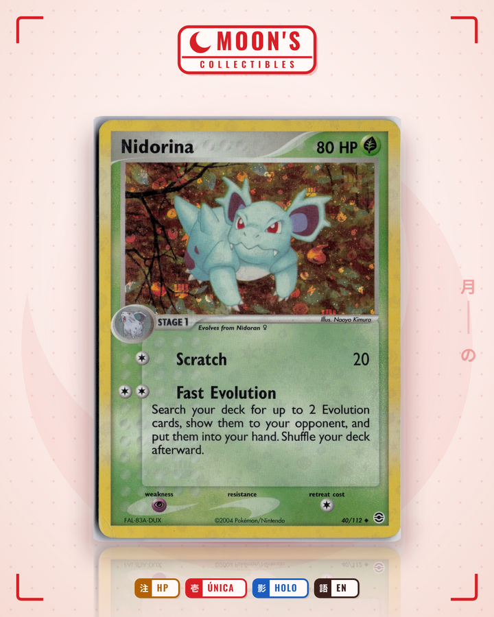 Nidorina · FireRed & LeafGreen #40/112 · HP
