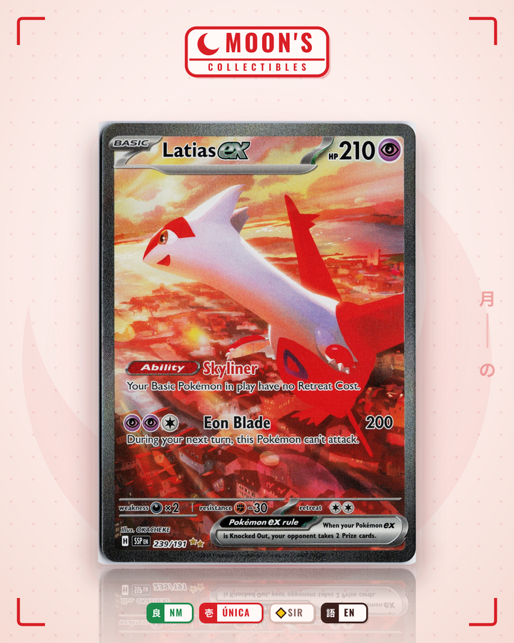 Latias ex · Surging Sparks #239/191 · NM