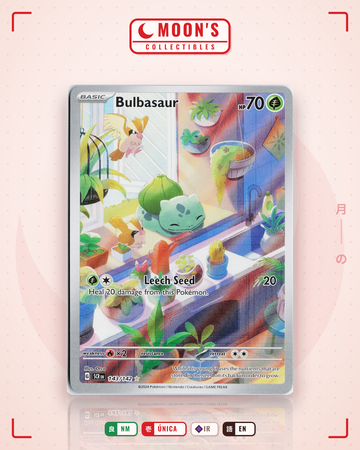Bulbasaur · Stellar Crown #143/142 · NM