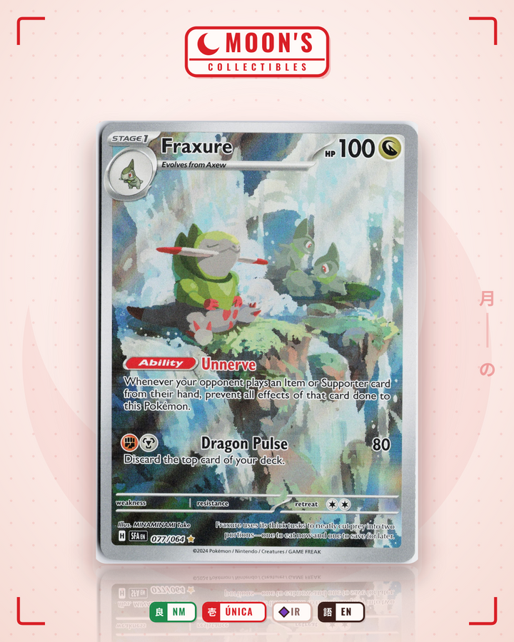 Fraxure · Shrouded Fable #077/064 · NM