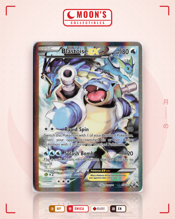 Blastoise-EX · XY Black Star Promos #XY122 · MP