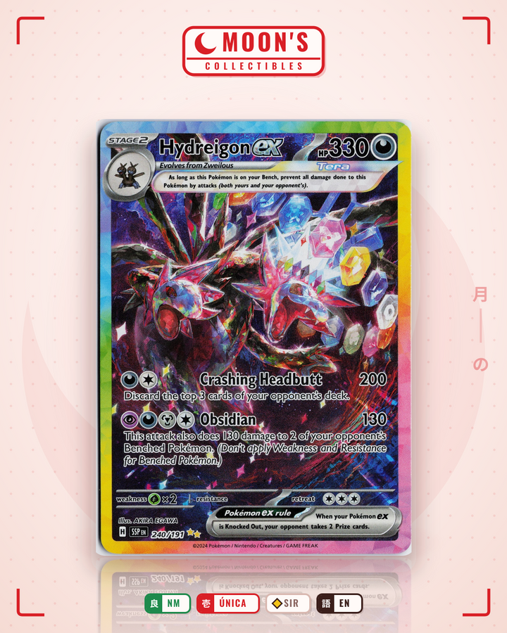 Hydreigon ex · Surging Sparks #240/191 · NM