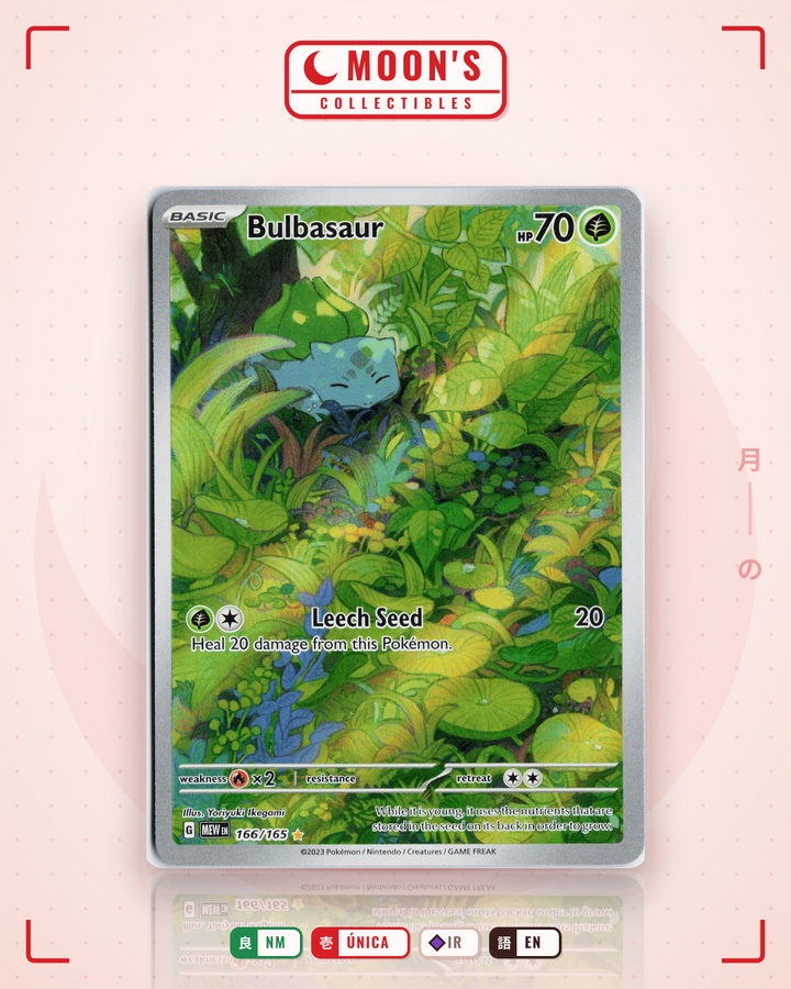 Bulbasaur · 151 #166/165 · NM