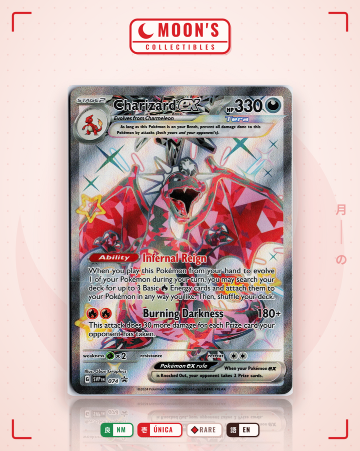 Charizard ex · Scarlet & Violet Black Star Promos #074 · NM