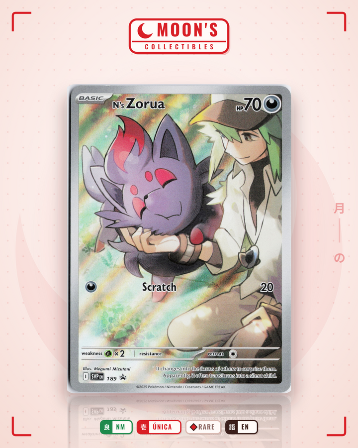 N's Zorua · Scarlet & Violet Black Star Promos #189 · NM