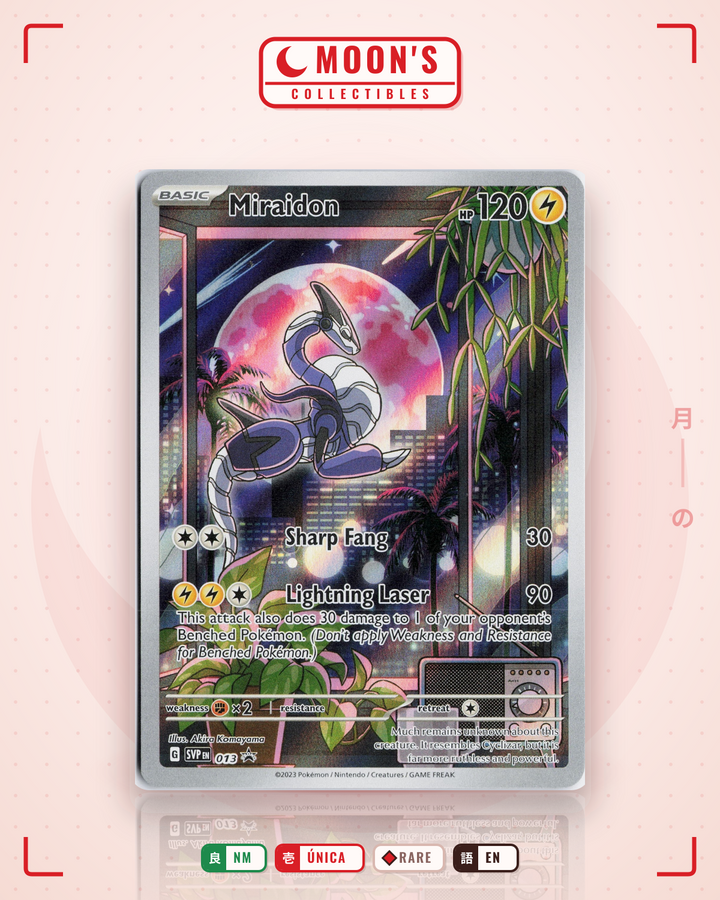Miraidon · Scarlet & Violet Black Star Promos #013 · NM
