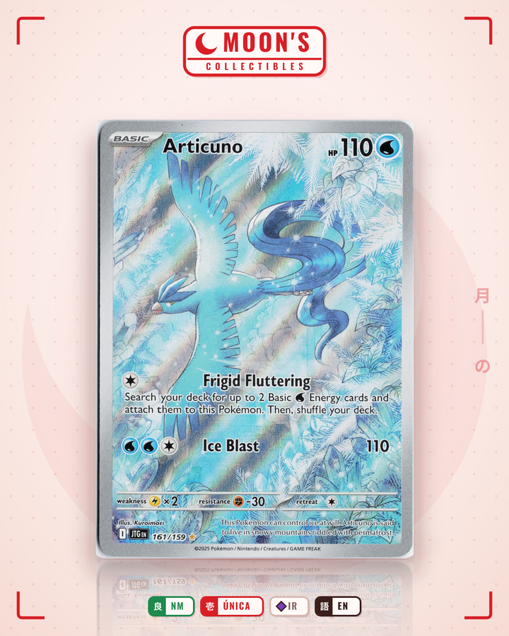 Articuno · Journey Together #161/159 · NM