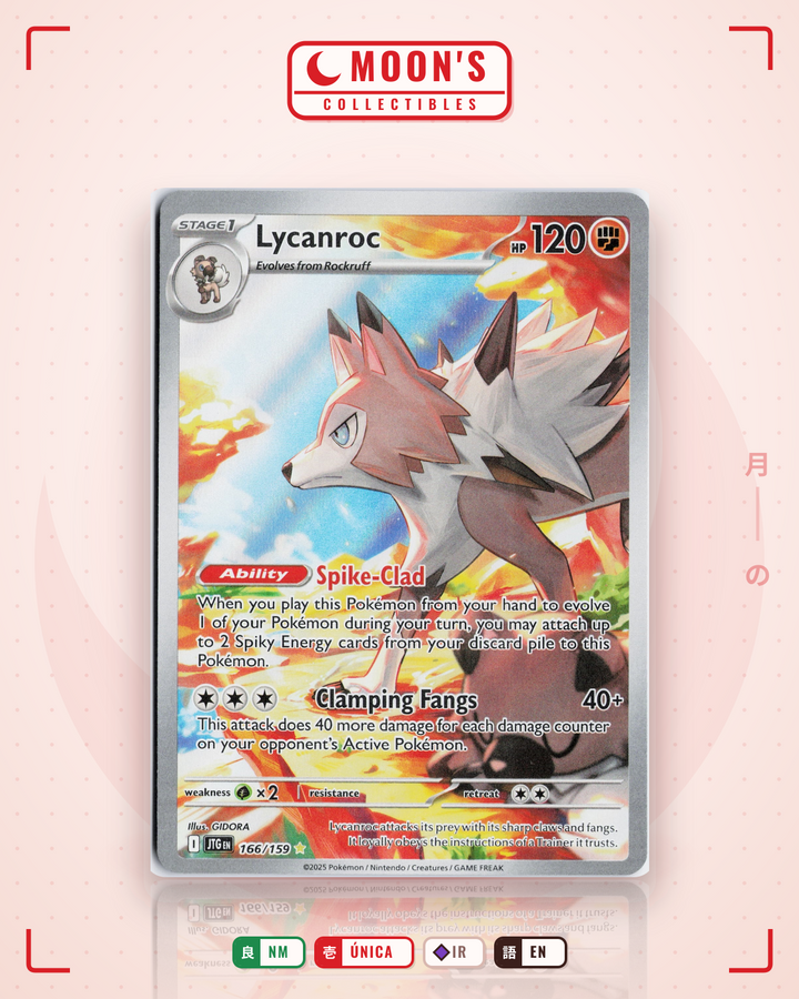 Lycanroc · Journey Together #166/159 · NM