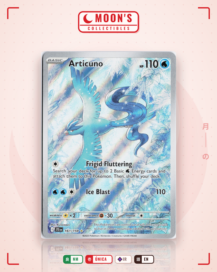Articuno · Journey Together #161/159 · NM