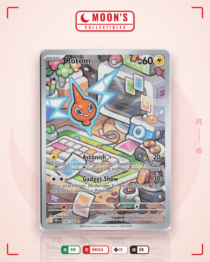 Rotom · Destined Rivals #197/182 · NM