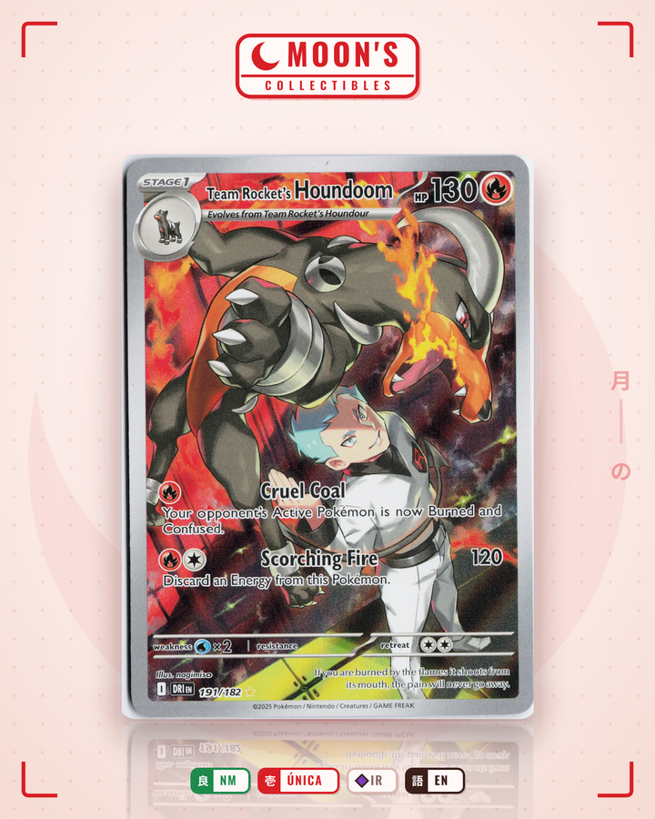 Team Rocket's Houndoom · Destined Rivals #191/182 · NM