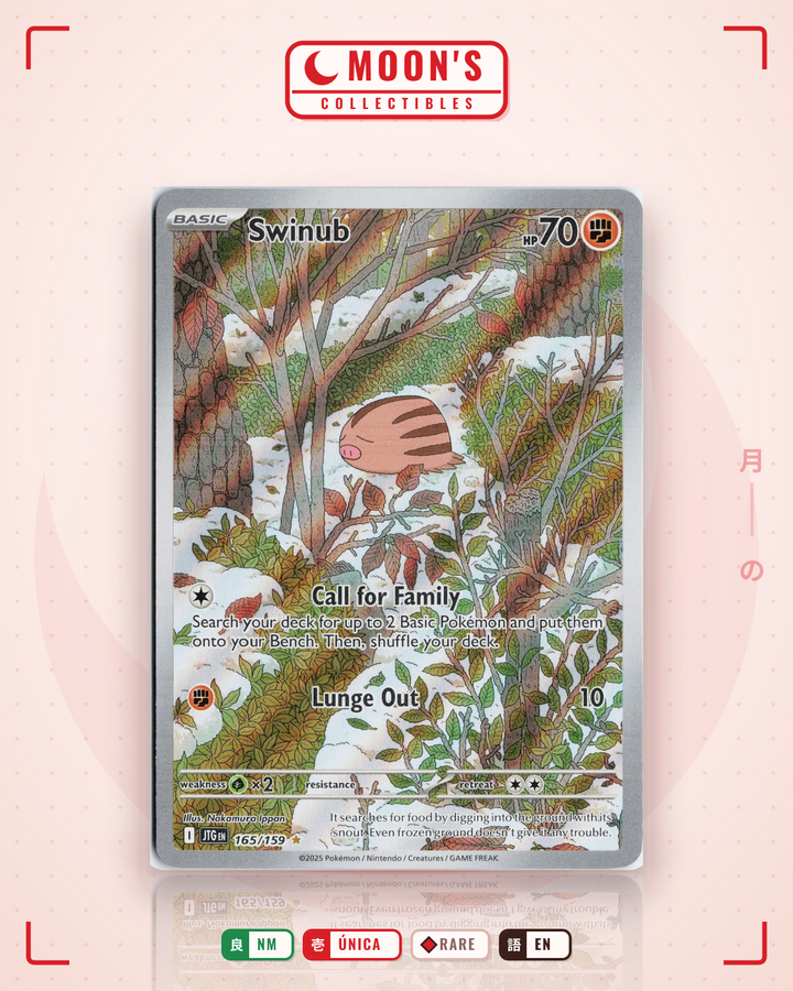 Swinub · Journey Together #165/159 · NM