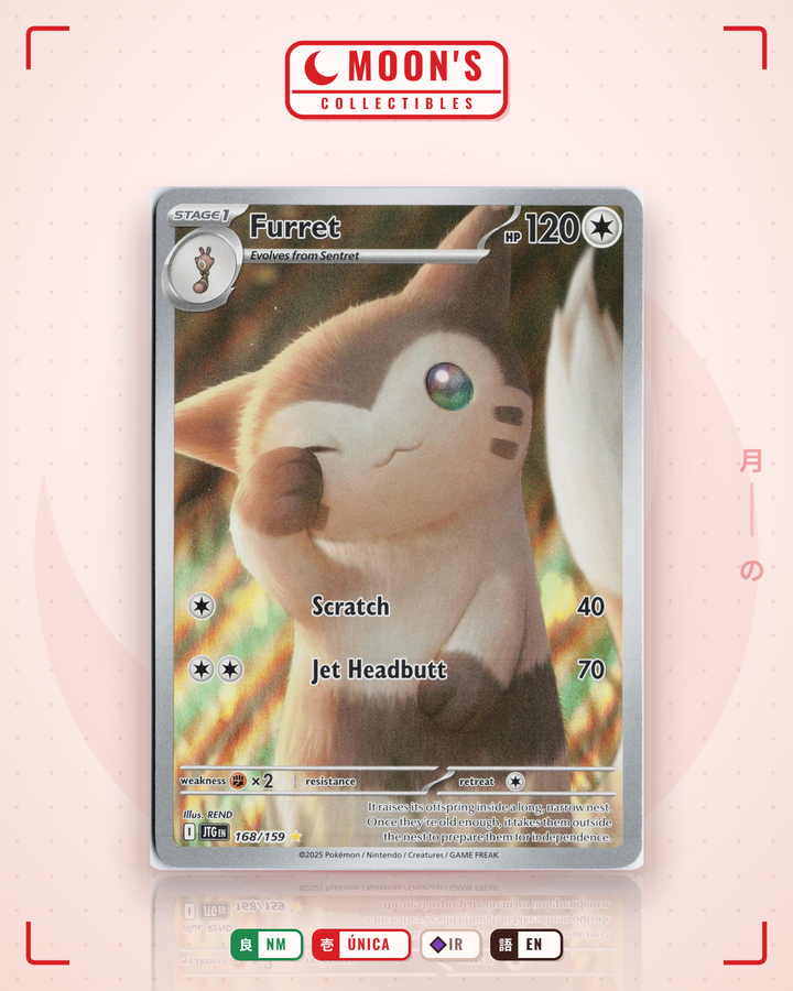 Furret · Journey Together #168/159 · NM