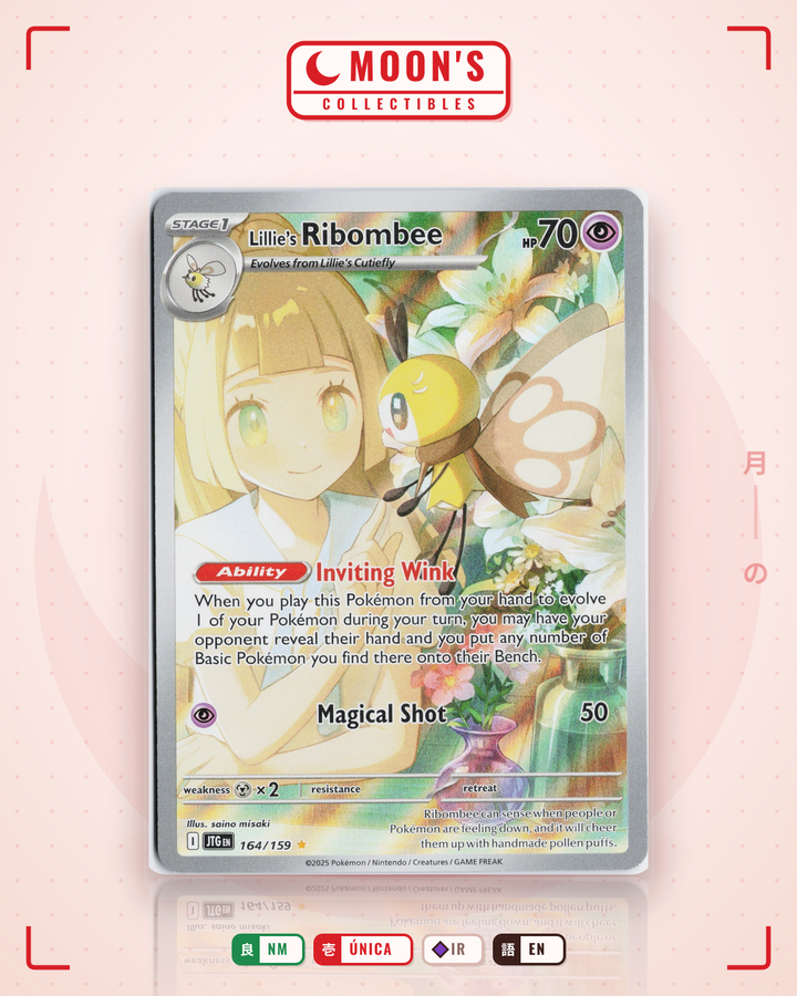 Lillie's Ribombee · Journey Together #164/159 · NM