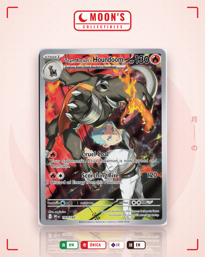 Team Rocket's Houndoom · Destined Rivals #191/182 · NM