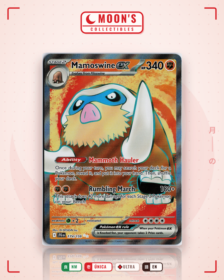 Mamoswine ex · Journey Together #174/159 · NM