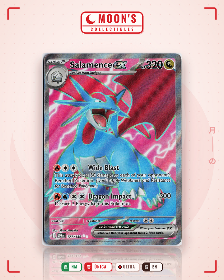 Salamence ex · Journey Together #177/159 · NM