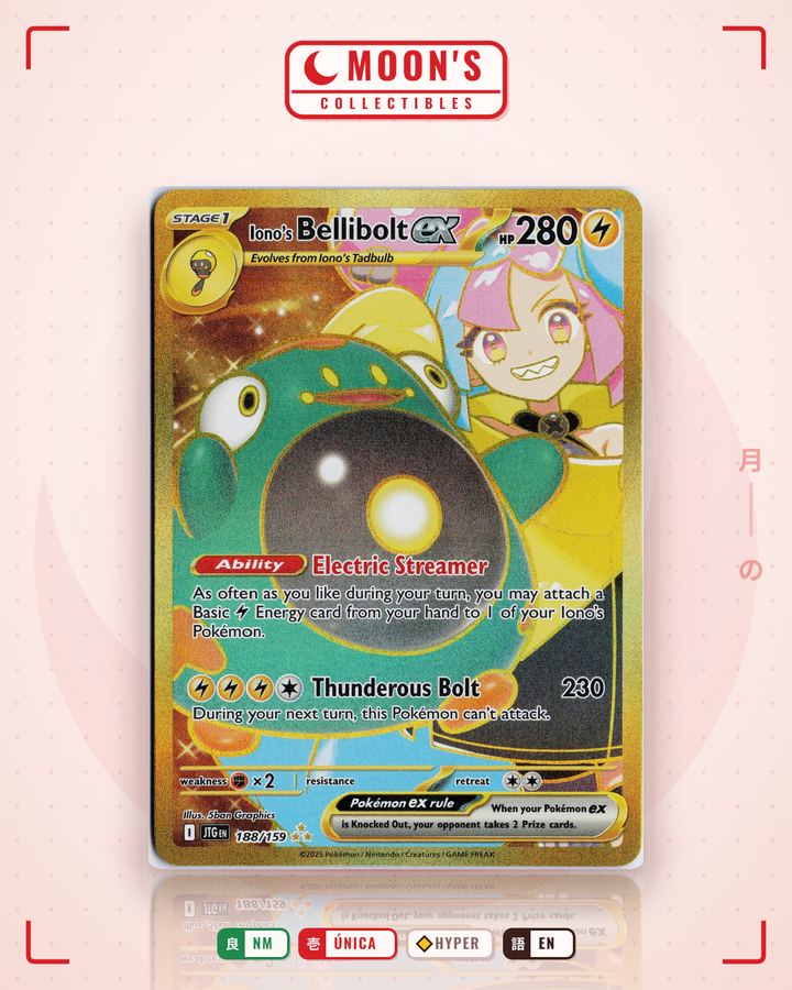 Iono's Bellibolt ex · Journey Together #188/159 · NM