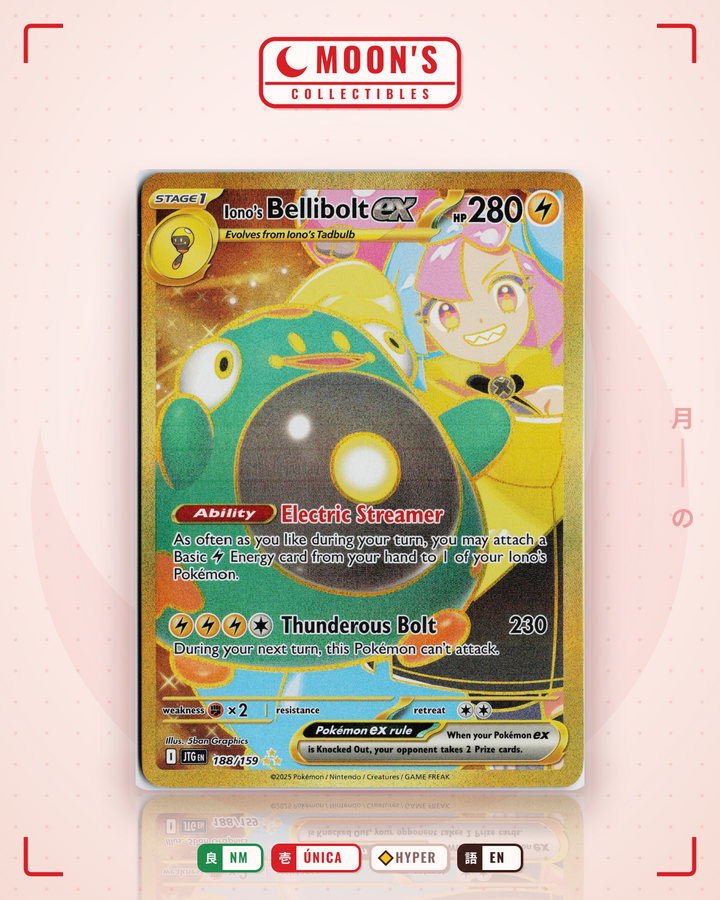Iono's Bellibolt ex · Journey Together #188/159 · NM